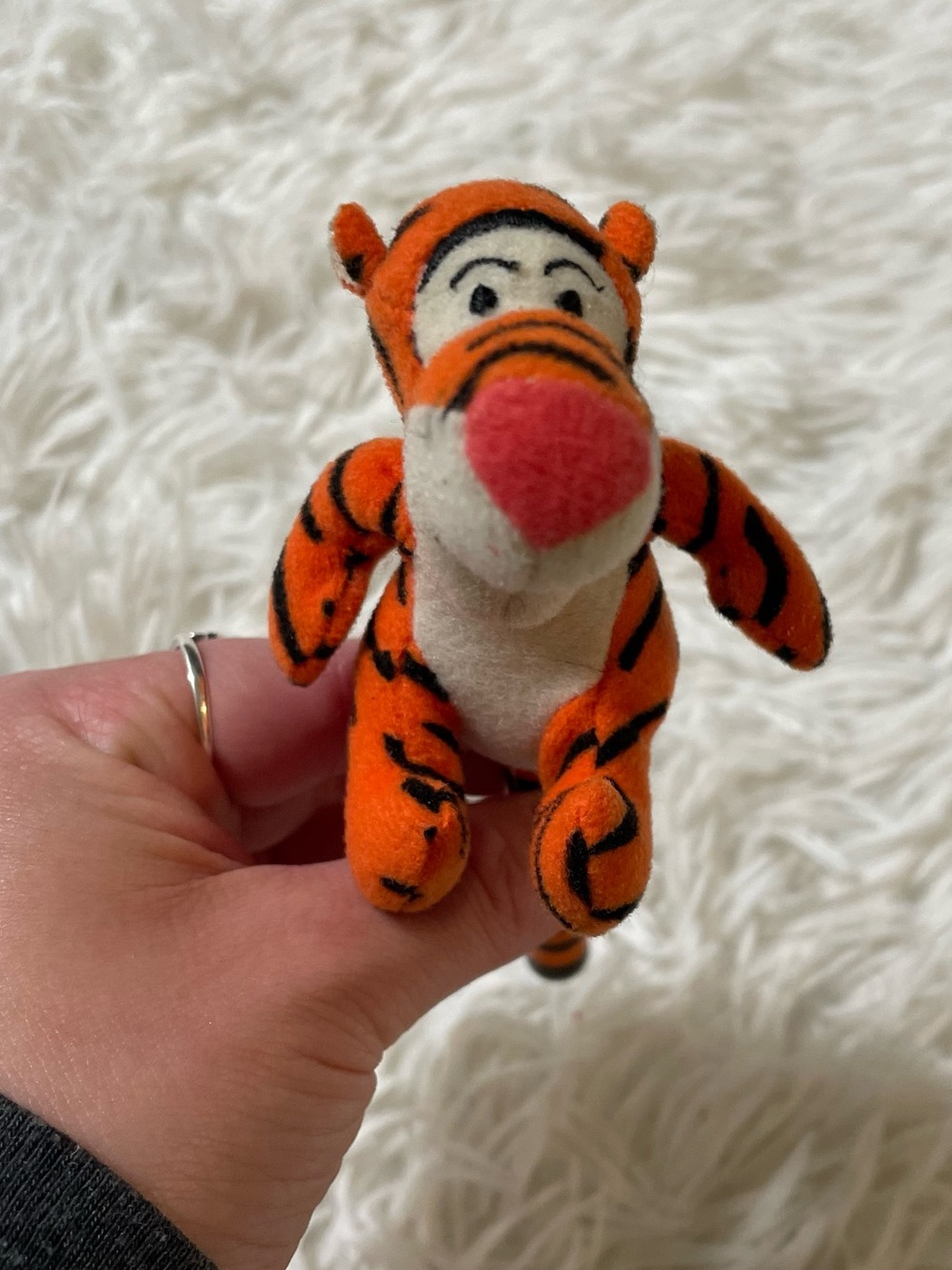 Vintage 2001 Disney Book Of Pooh #2 Tigger Pen McDonald's Happy Meal Toy Works
